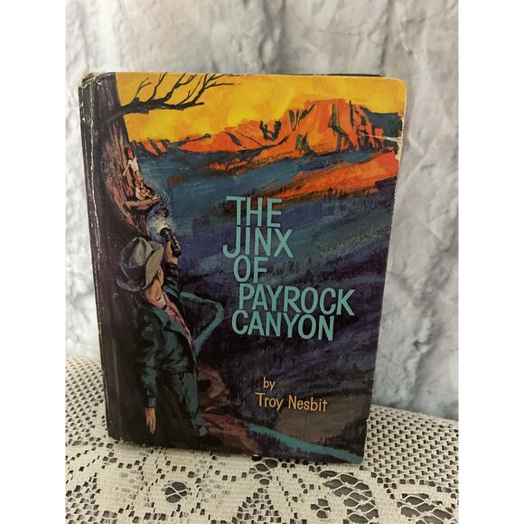 1954 The Jinx of Payrock Canyon Hardback By Troy Nesbit - Picture 10 of 10
